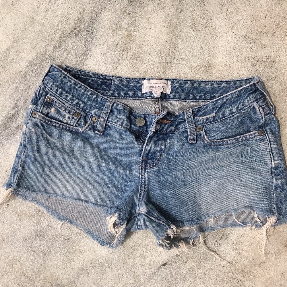 Abercrombie Jean Shorts Size 2